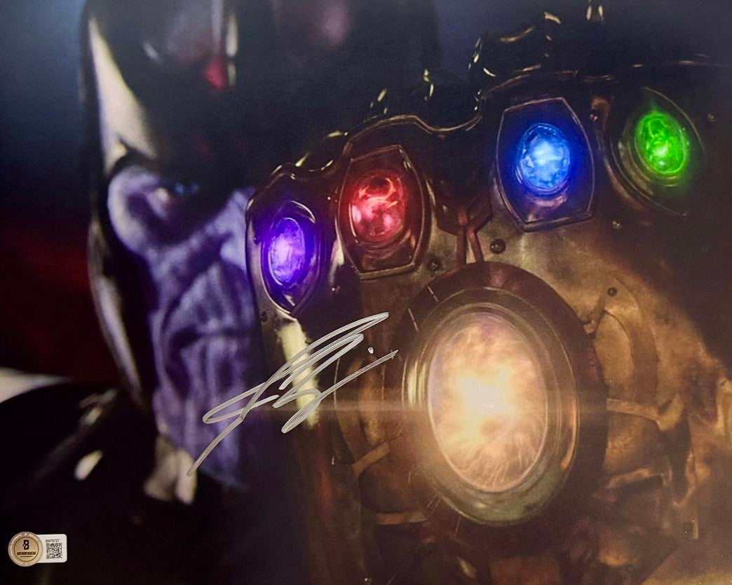 Josh Brolin Signed 11x14 Photo (Thanos) - Beckett COA