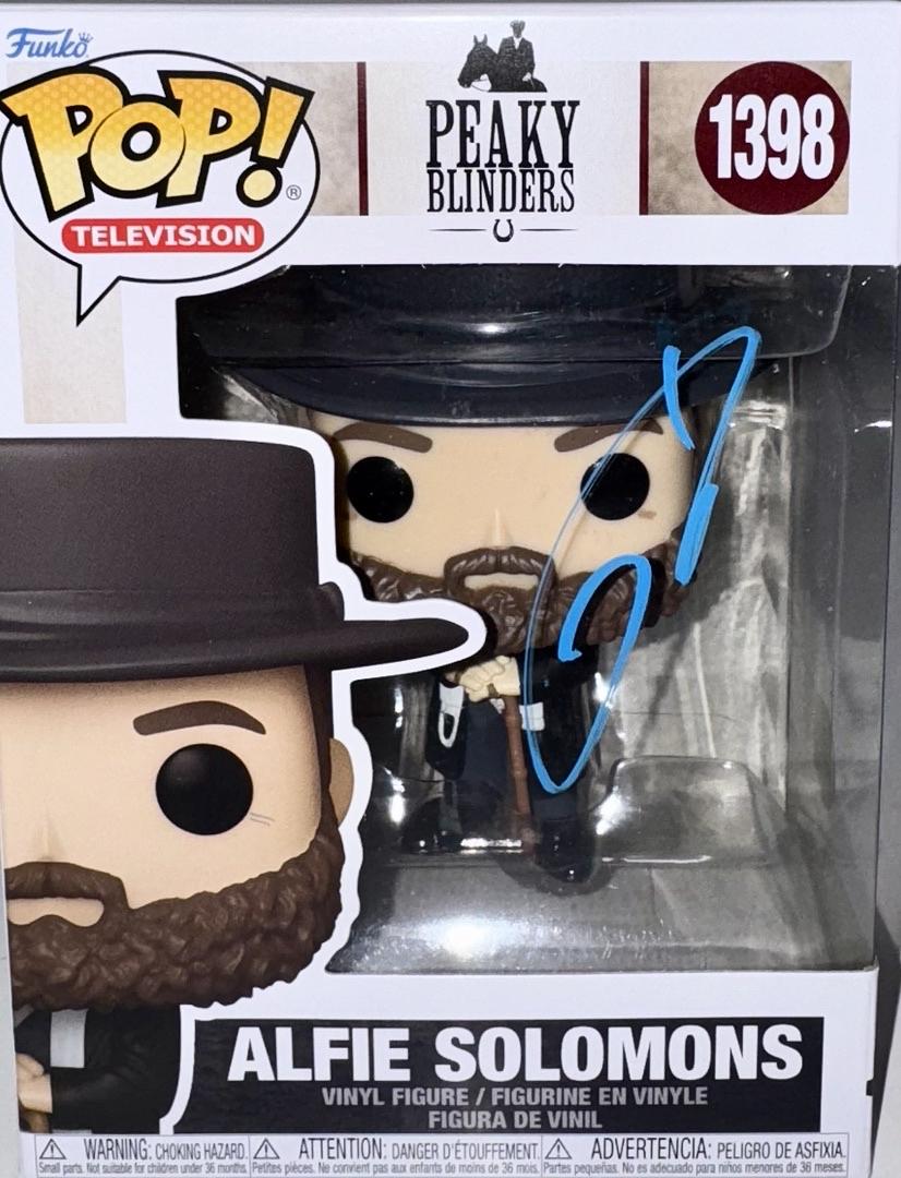 Tom Hardy Signed Funko Pop #1398 "Alfie Solomons" (Peaky Blinders) - Beckett COA