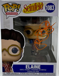 Julia Louis Dreyfus Signed Funko Pop #1083 Elaine (Seinfeld) - ACOA