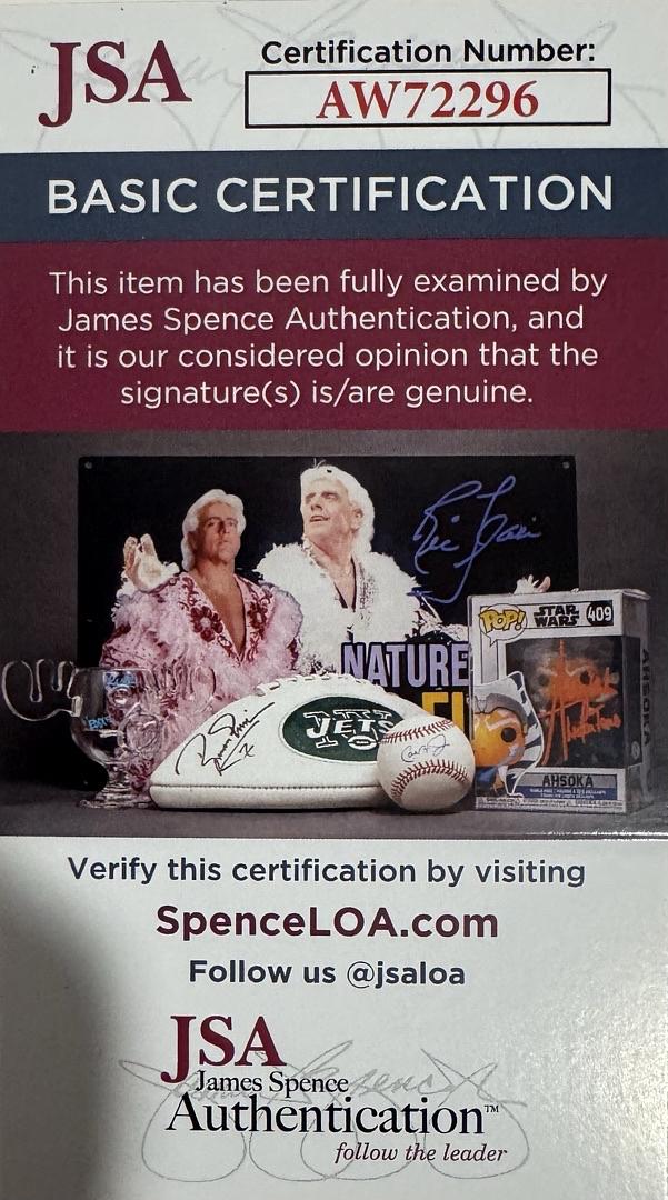 JD Vance Signed 8x10 Photo w/President Trump - JSA COA