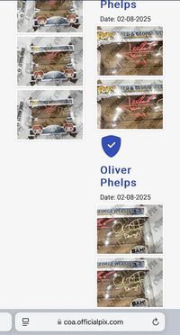 James Phelps, Oliver Phelps Signed Funko Pop "Fred & George Weasley" Harry Potter - Official Pix