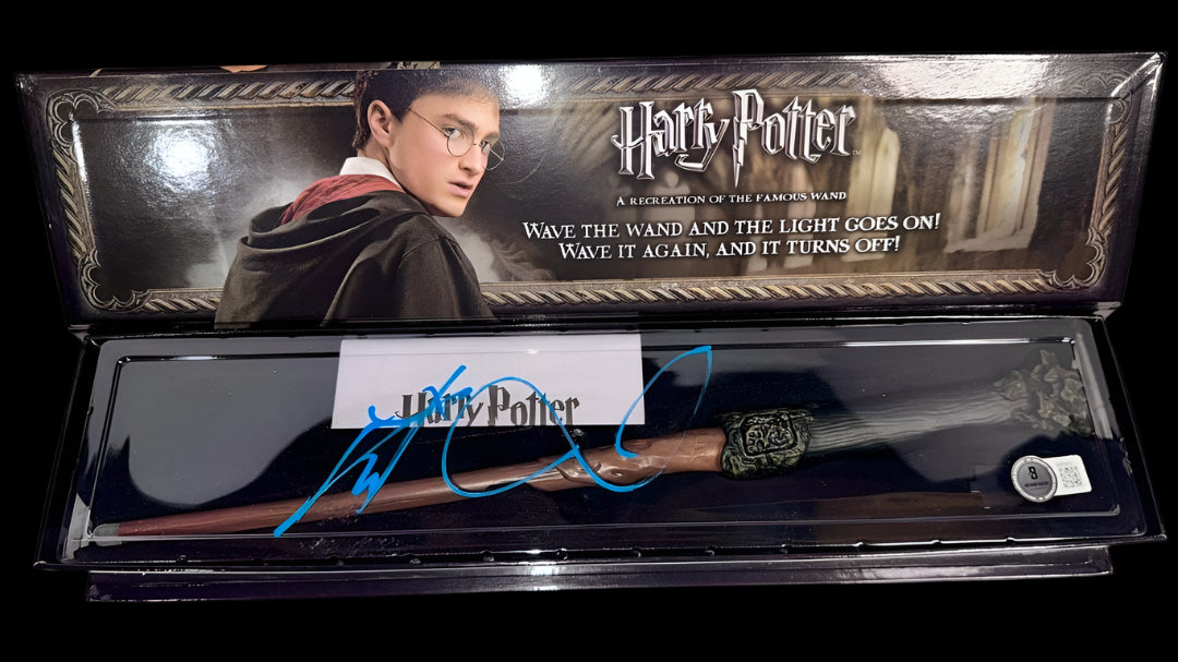 Daniel Radcliffe Signed Replica Wand (Harry Potter) - Beckett COA #02