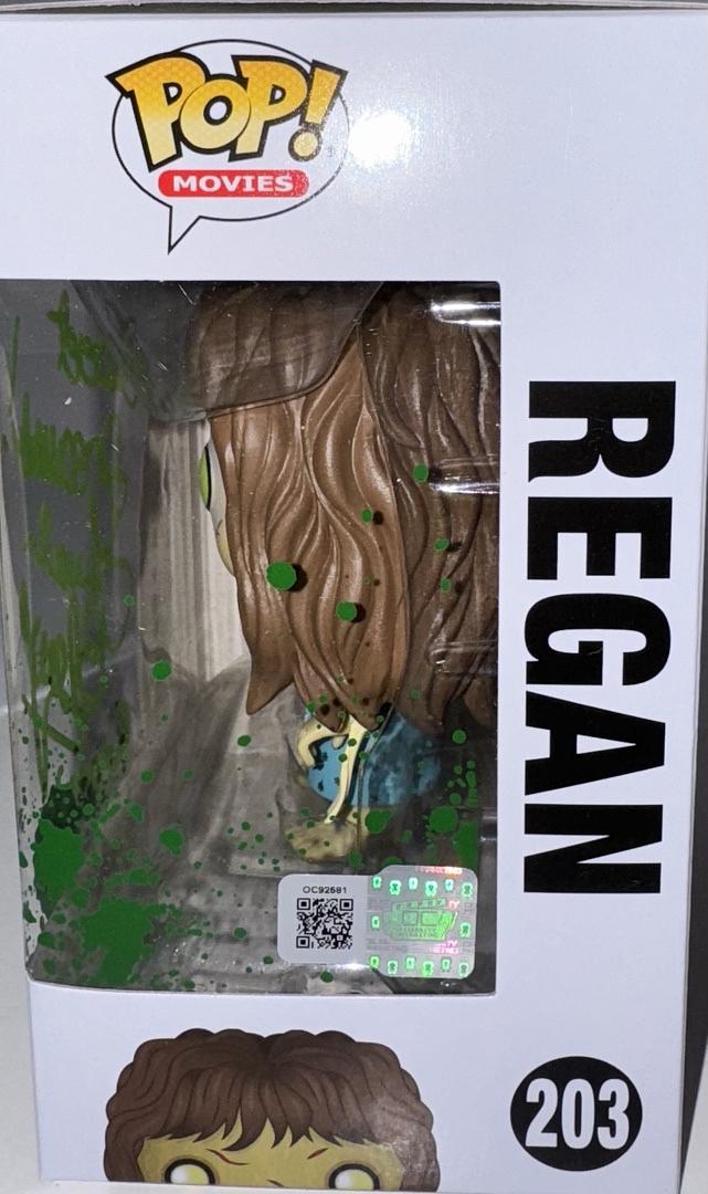 Linda Blair Signed Funko Pop #203 Regan (The Exorcist) - OC Celebrity Marketing #02