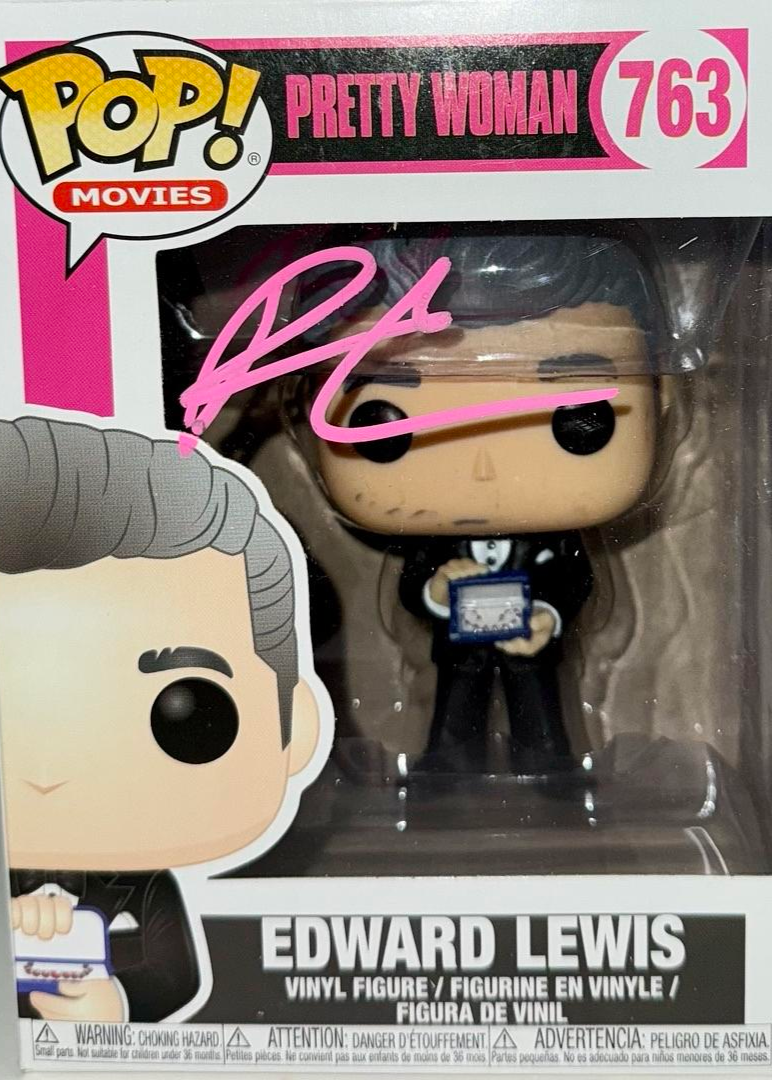 Richard Gere Signed Funko Pop #763 "Edward Lewis" Pretty Woman - Fanatics & Beckett COA