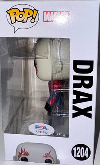 Dave Bausista Signed Funko Pop #1204 "Drax" GOTG - PSA COA #02