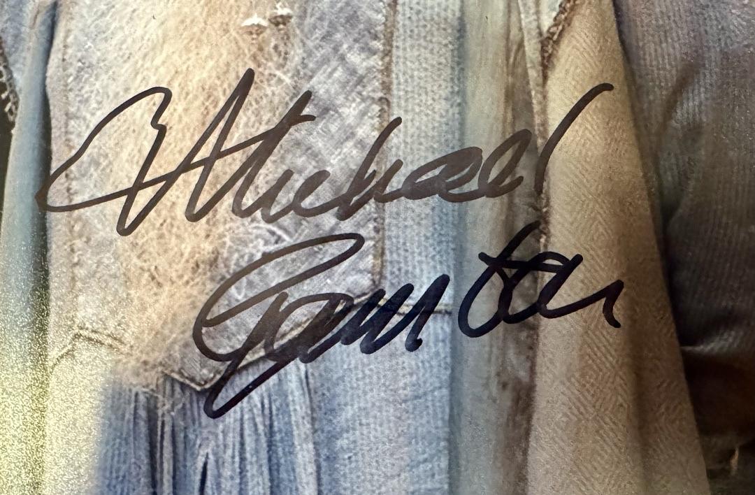 Michael Gambon Signed 8x10 Photo (Harry Potter) *RARE* - JSA COA