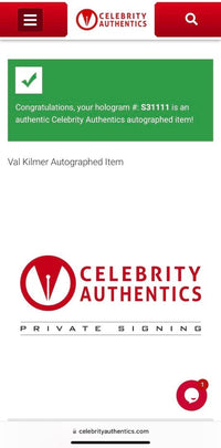 Val Kilmer Signed Funko Pop #289 Batman 80 Years - Celebrity Authentics #02