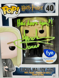 Jason Isaacs Signed Funko Pop #40 "Lucius Malfoy" (Harry Potter) - JSA COA