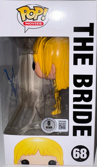 Uma Thurman Signed Funko Pop #68 The Bride (Kill Bill)  - Beckett COA