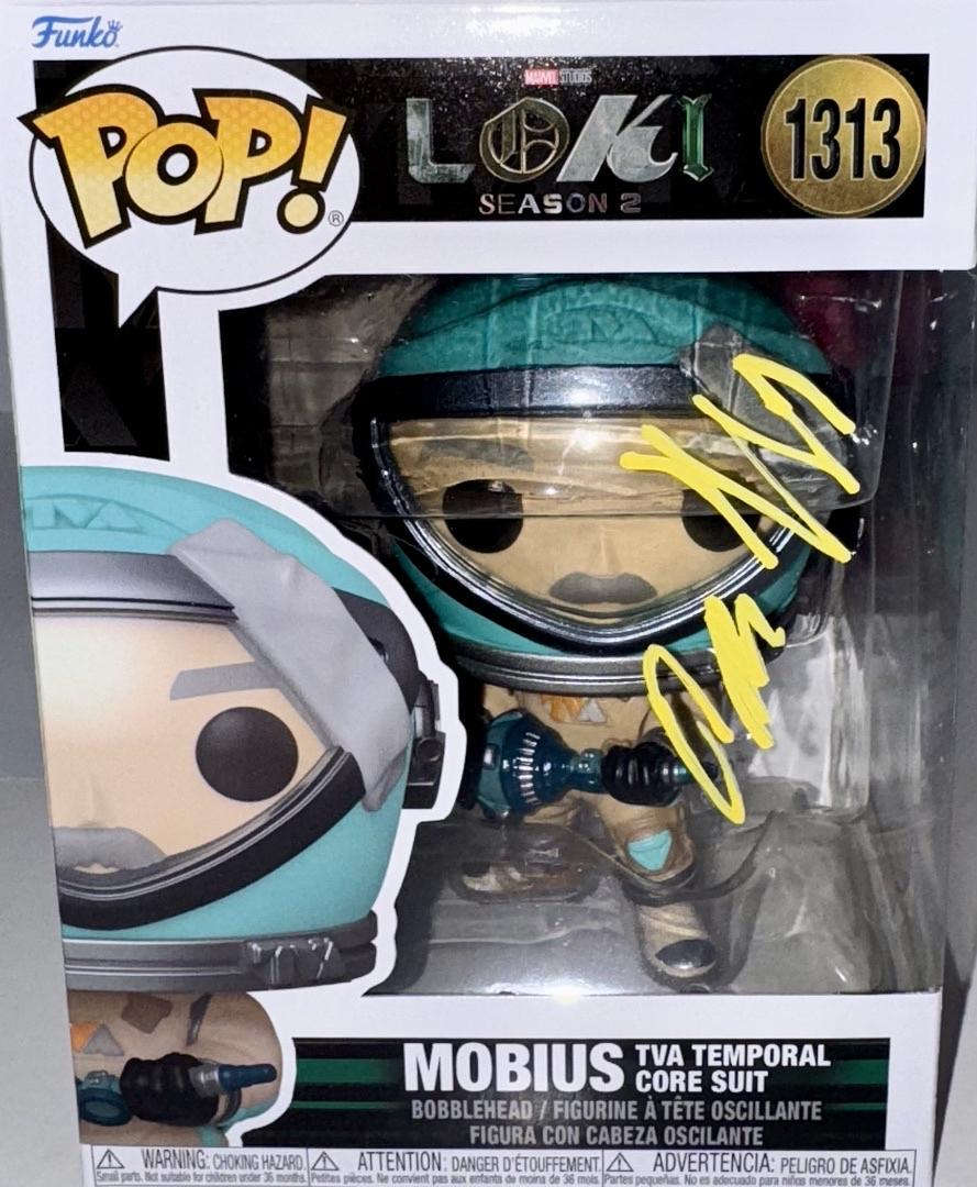 Owen Wilson Signed Funko Pop #1313 "Mobius (Loki) - JSA COA