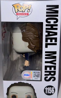 Daniel Roebuck, Duane Whitaker Signed Funko Pop #1156 Michael Myers (Halloween)  - SWAU #02