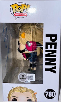 Kaley Cuoco Signed Funko Pop #780 "Penny" Big Bang Theory - Beckett COA