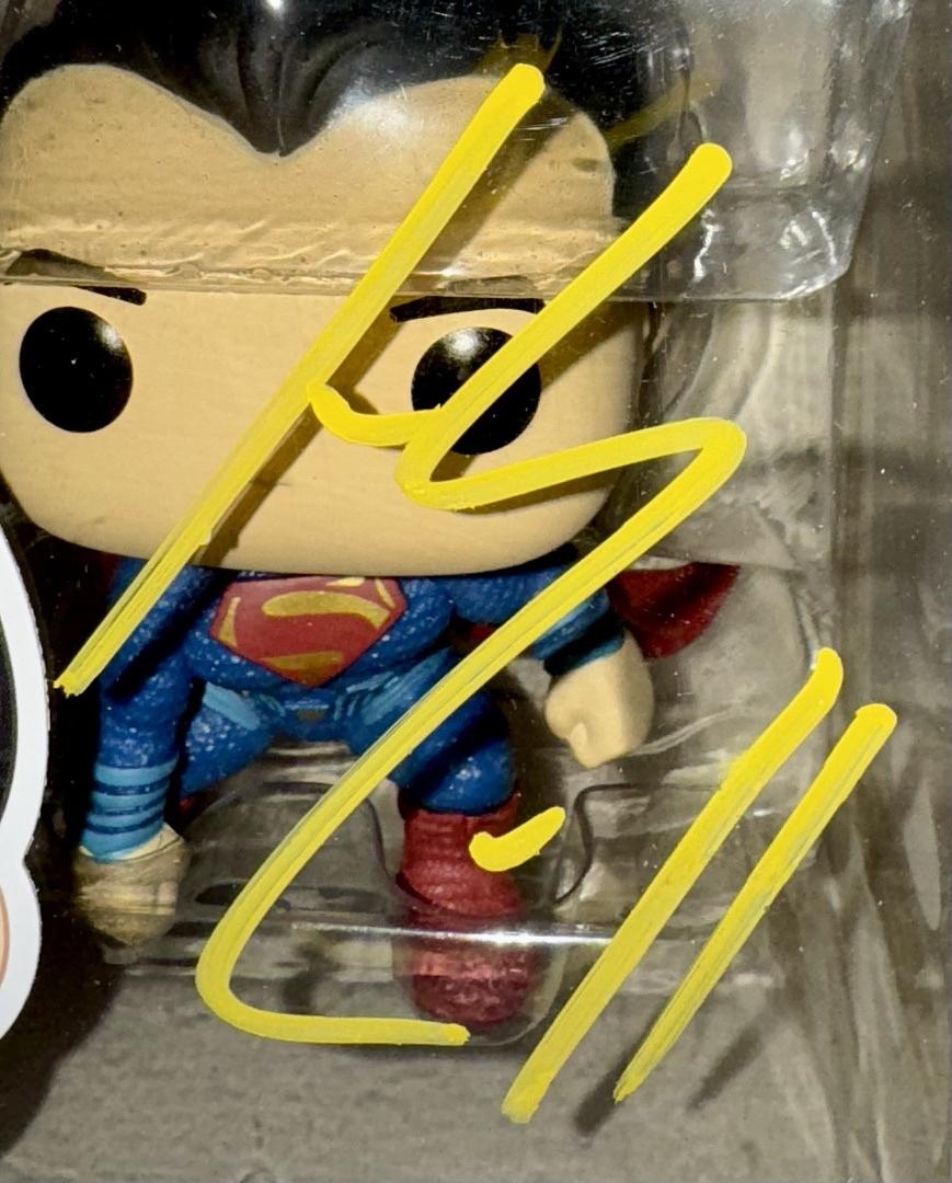 Henry Cavill Signed Funko Pop #207 "Superman" (Justice League) - JSA COA