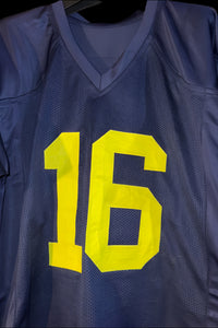 Denard Robinson Signed Custom Michigan Wolverines Jersey w/ Big Ten MVP Inscription - Schwartz COA