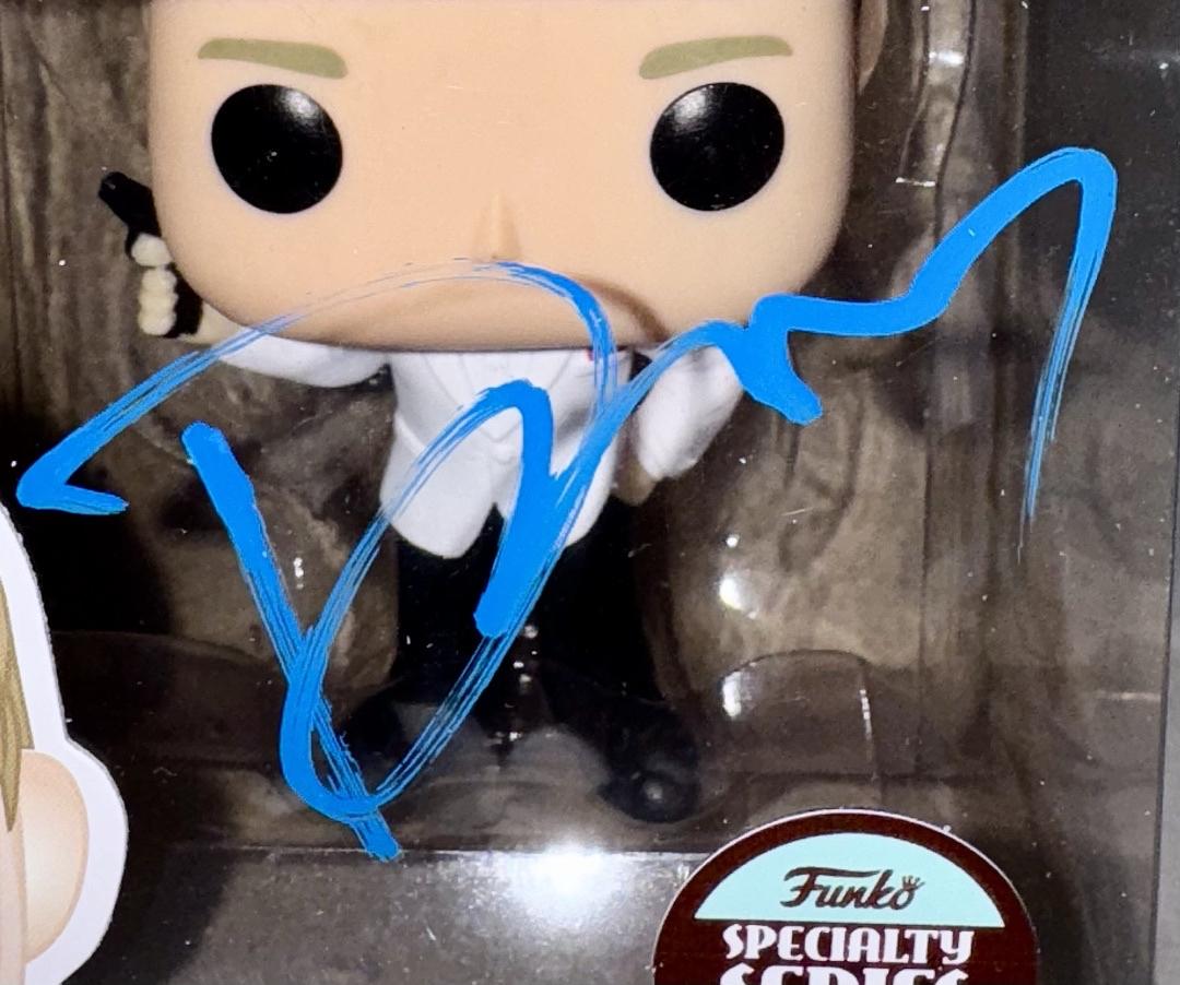 Daniel Craig Signed Funko Pop #694 James Bond (Blue Ink) - Beckett COA #2