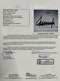 Donald Trump Autographed Save America Book Signed Hardcover - JSA COA #01