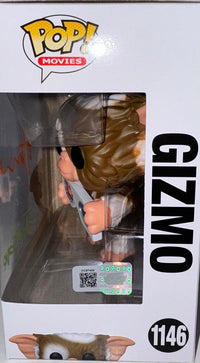 Howie Mandel Joe Dante Signed Funko Pop #1146 "Gizmo" (Gremlins) - OC Celebrity Marketing