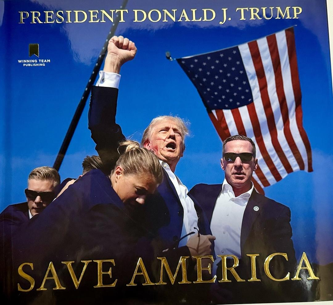 Donald Trump Autographed Save America Book Signed Hardcover - JSA COA #05