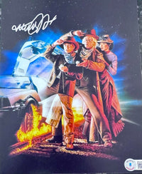 Michael J. Fox Signed 8X10 Photo (Back To The Future) - Beckett COA #02