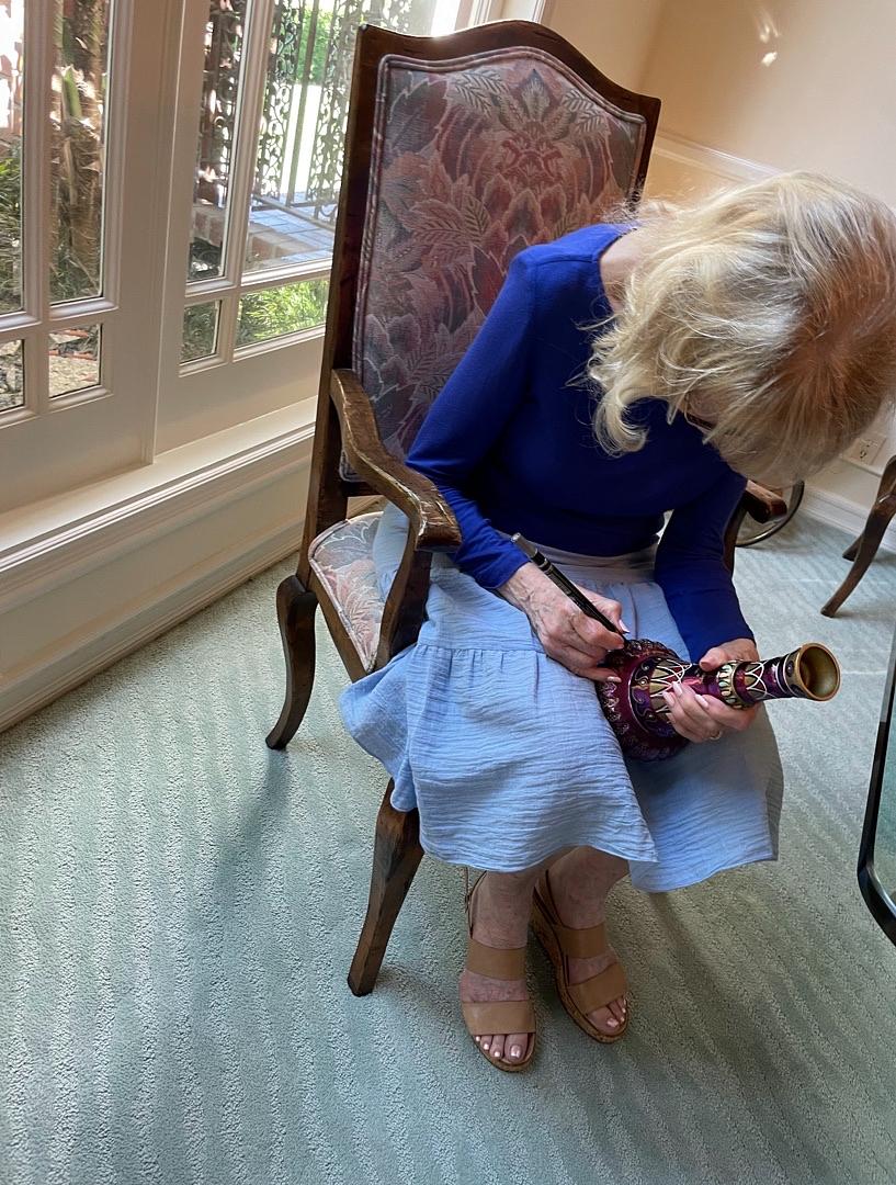 Barbara Eden Signed Jeannie Bottle Prop (I Dream of Jeannie) - JSA COA
