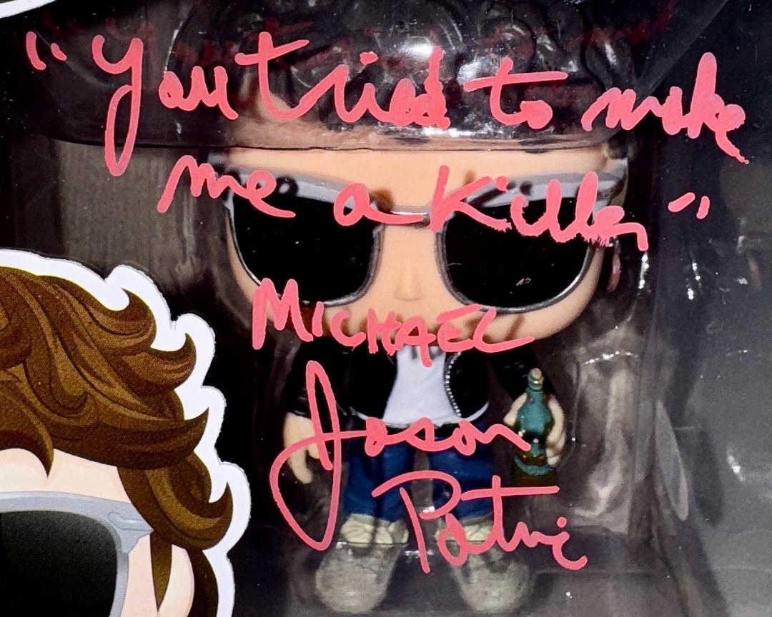Jason Patric Signed Funko Pop #613 "Michael Emerson" (The Lost Boys)w/ Long Quote - Beckett COA