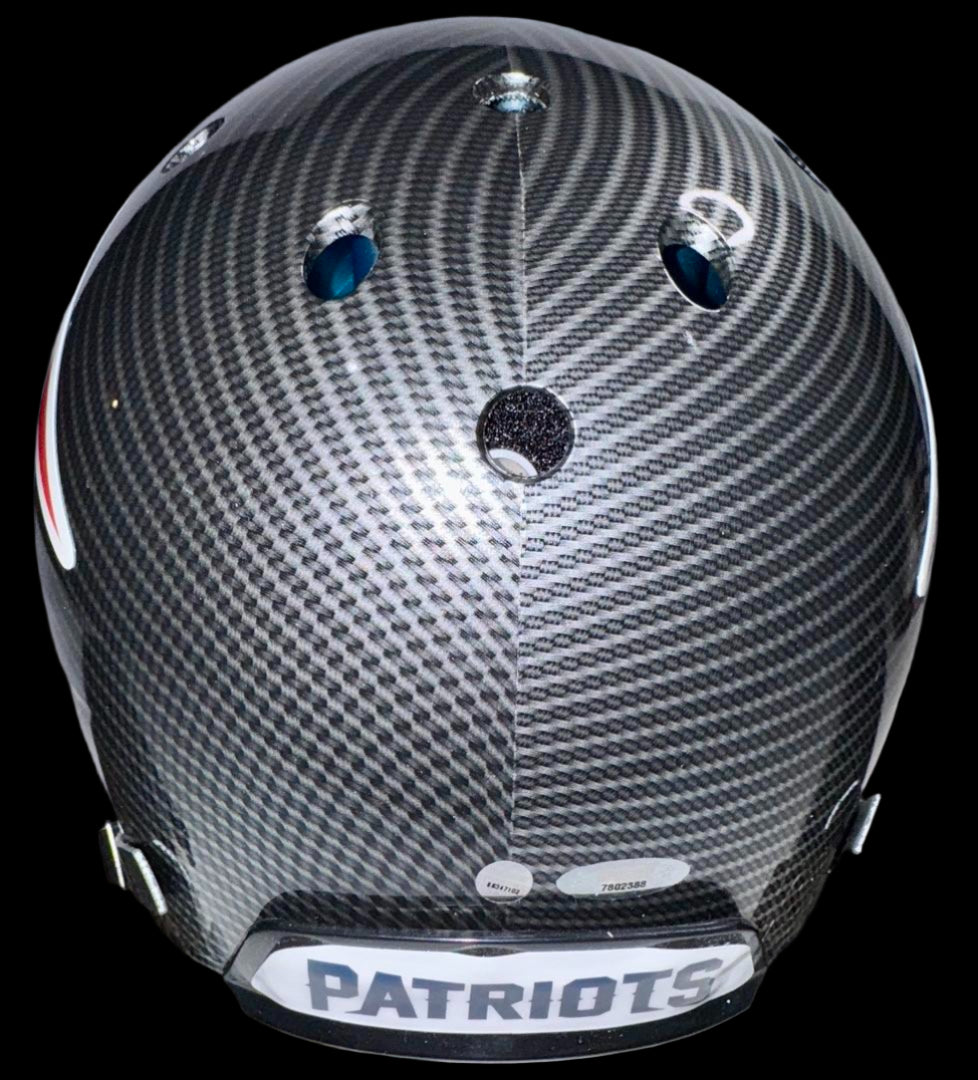 Tom Brady Autographed Full Size Authentic Schutt Helmet Tristar & GOAT COA
