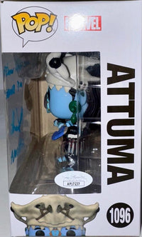 Alex Livinalli Signed Funko Pop #1096 "Attuma" (Black Panther) w/Quote - JSA COA #02