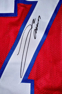 Josh Allen Signed Red Bills Jersey - Beckett COA