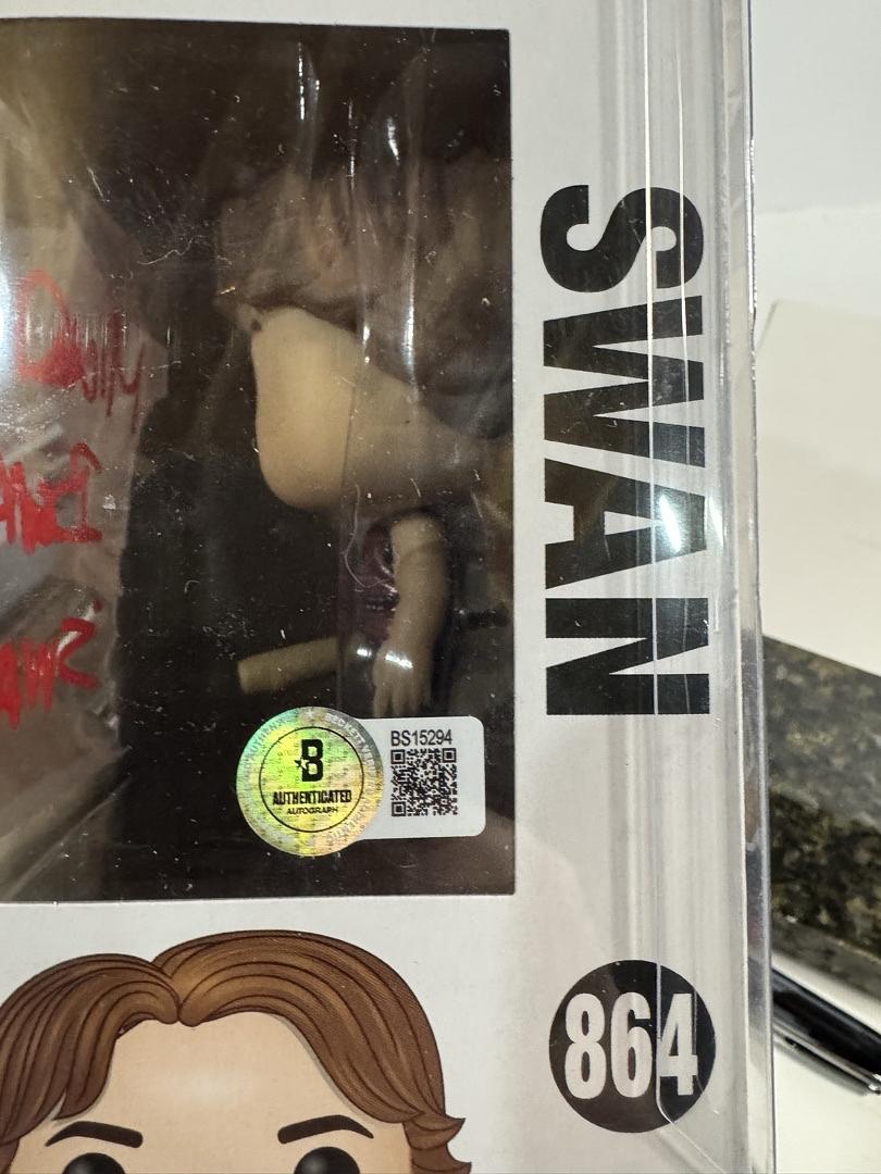Michael Beck Signed Funko Pop #864 "Swan" (The Warriors) - Beckett COA #04