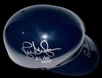 Jason Varitek, Rich Gedman, Carlton Fisk Signed Boston Red Sox Batting Helmet w/Inscriptions - and Beckett SureShot COA