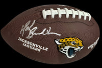 Mark Brunelle Signed Replica Jaguars Logo Football - Schwartz COA