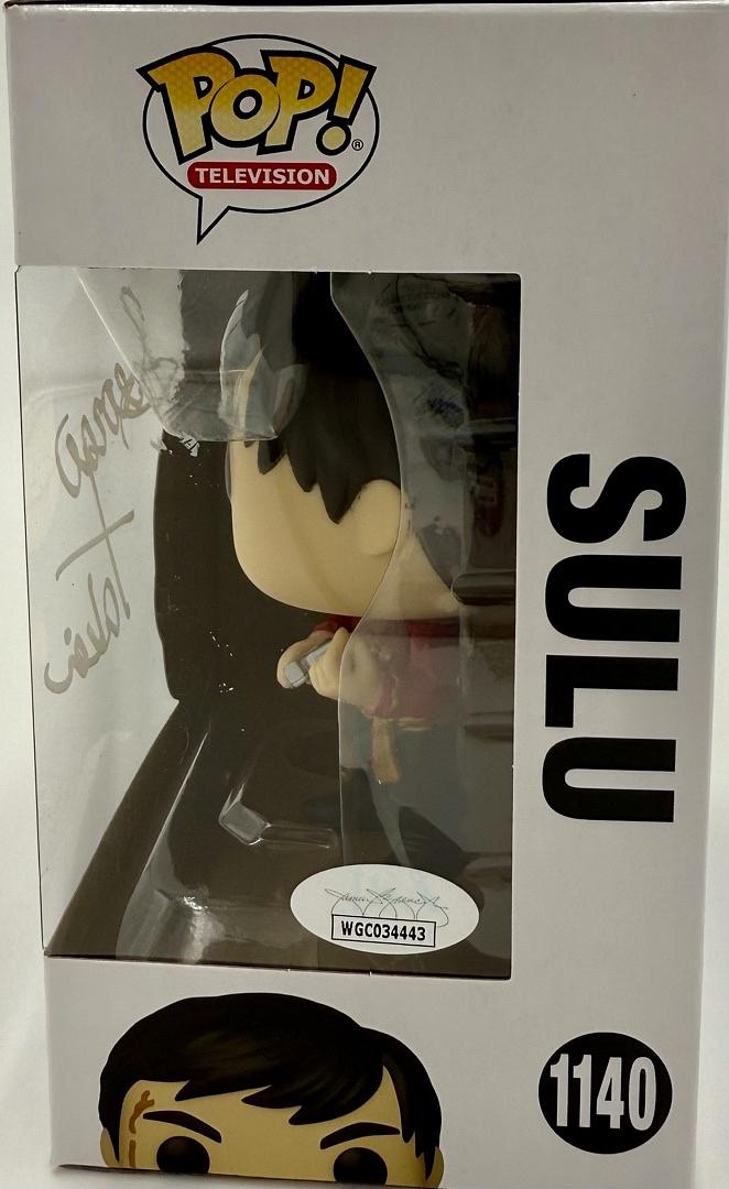 George Takei Signed Funko Pop #1140 Sulu (Star Trek)  - JSA COA