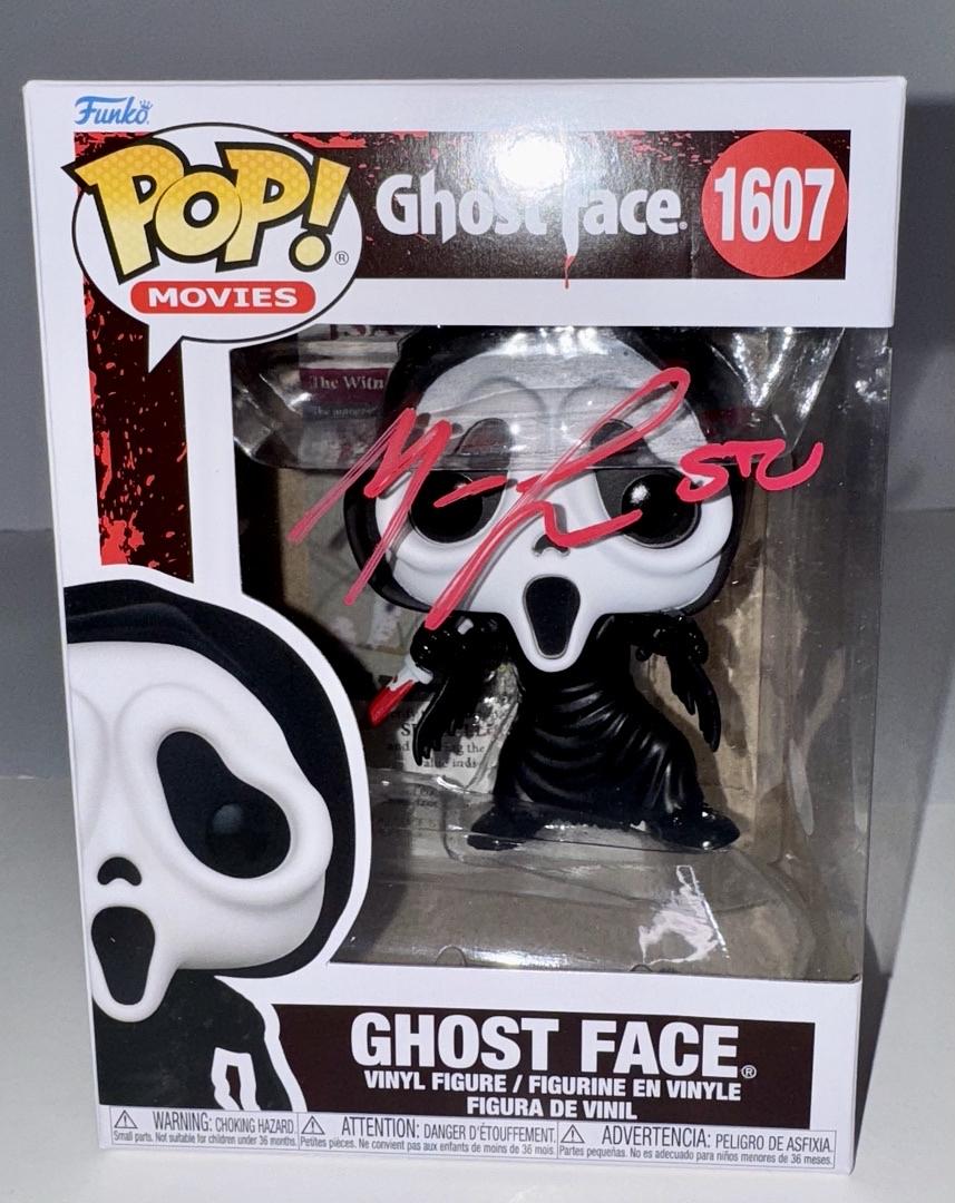 Matthew Lillard Signed Funko Pop #1607 "Ghost Face" (Scream) - JSA COA