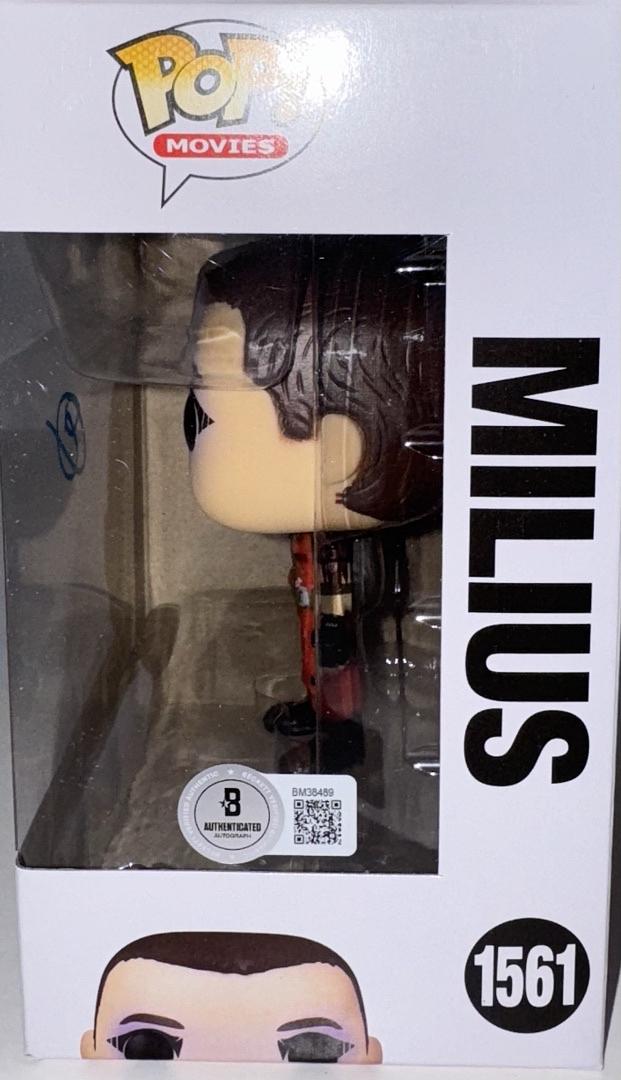 Elise Duffy Signed Funko Pop #1561 Milius (Rebel Moon)  - Beckett COA