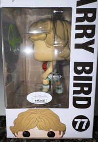 Larry Bird Signed Funko Pop #77 (Boston Celtics) - JSA COA