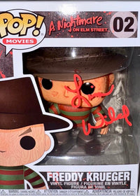 Lisa Wilcox Signed Funko Pop #02 Freddy Krueger (Nightmare On Elm Street)  - SWAU #05