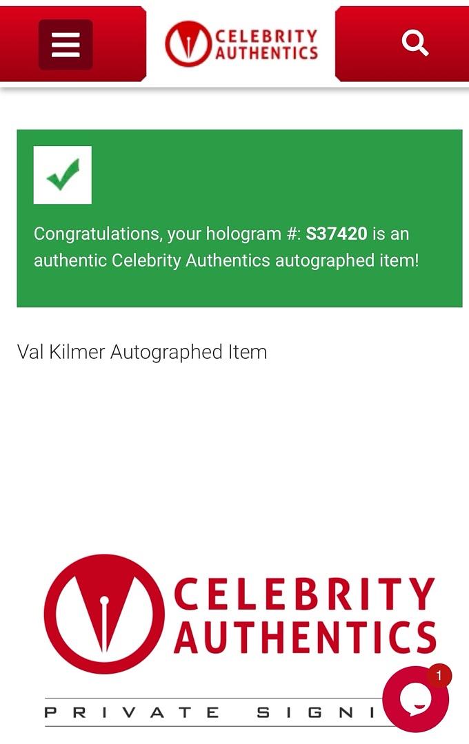 Val Kilmer Signed Batman Funko Pop #315 "Batman" Gemini Collection - Celebrity Authentics #02