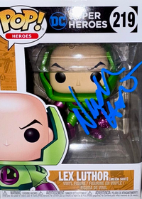 Nicholas Hoult Signed Funko Pop #219 "Lex Luthor" (DC Superheroes) - Beckett COA