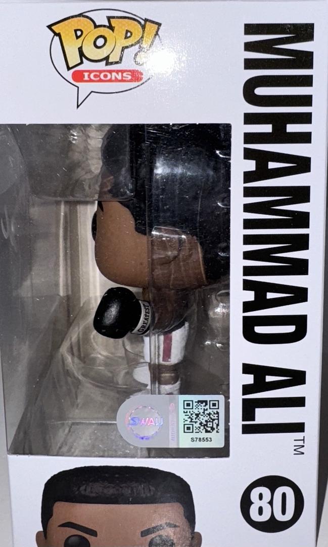 Will Smith Signed Funko Pop #80 (Muhammad Ali) White Ink  - SWAU