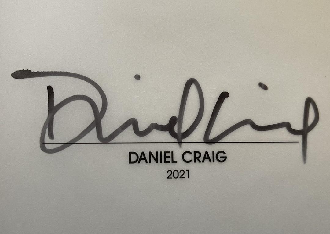The James Bond Archives - Art Edition (No Time To Die) #608/1000 Daniel Craig Barbara Broccoli Michael Wilson Signed