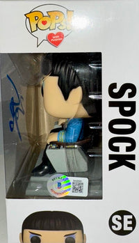 Zachary Quinto Signed Funko Pop SE "Spock" (Star Treck) - Beckett COA #02