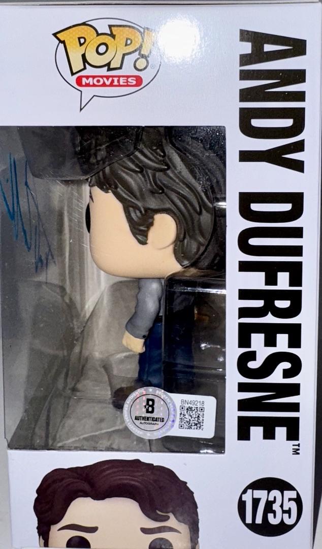 Tim Robbins Signed Funko Pop #1735 "Andy Dufresne" (Shawshank Redemption) - Beckett COA #01