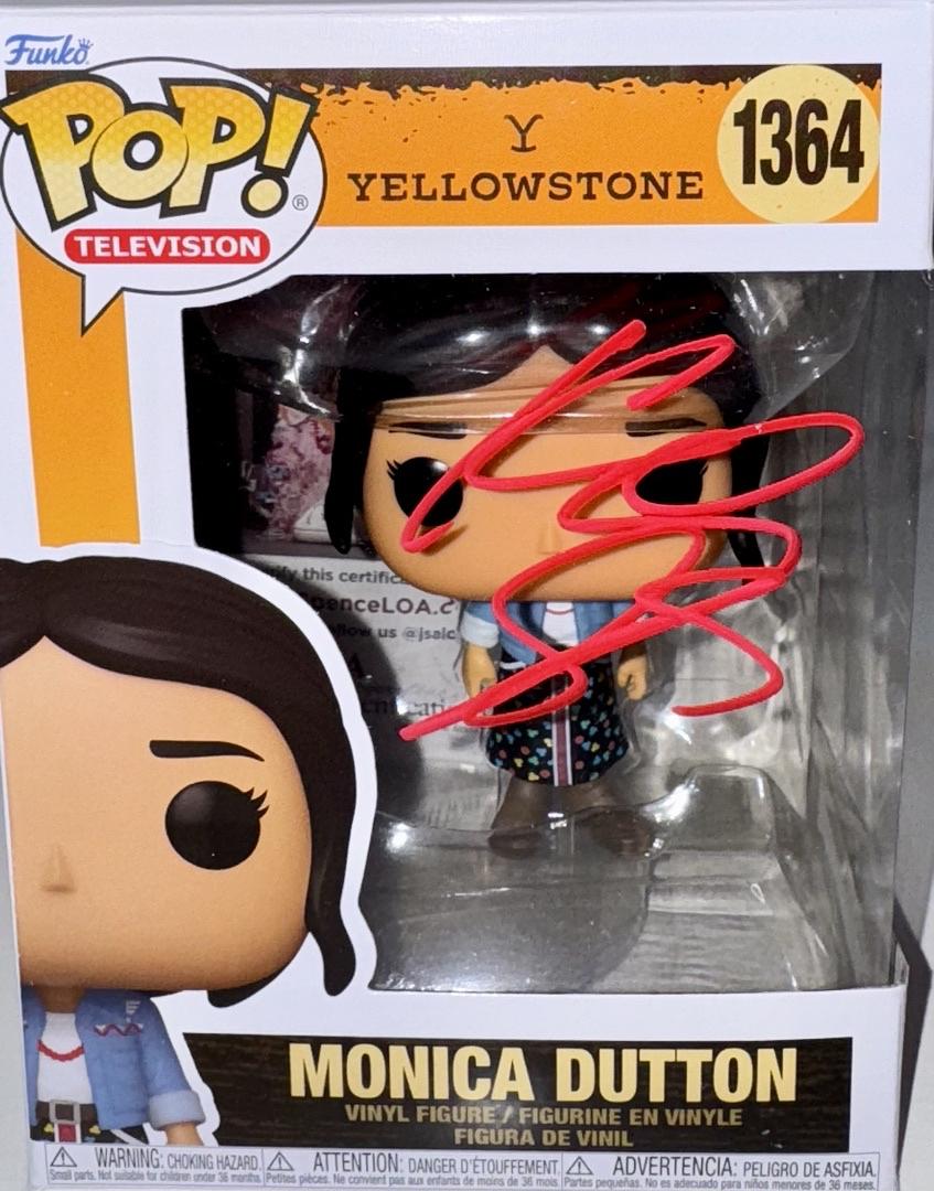 Kelsey Asbille Signed Funko Pop #1364 "Monica Dutton" (Yellowstone) - JSA COA #01