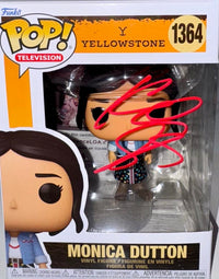 Kelsey Asbille Signed Funko Pop #1364 "Monica Dutton" (Yellowstone) - JSA COA #01