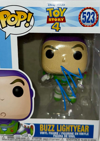 Tim Allen Signed Funko Pop #523 "Buzz Lightyear" (Toy Story) - Beckett COA