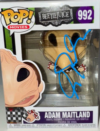 Alec Baldwin Signed Funko Pop #992 "Adam Maitland" (Beetlejuice) Blue Ink -  Beckett COA