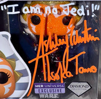 Ashley Eckstein Signed Funko Pop #268 "Ahsoka" (Star Wars) w/Inscription - Official Pix #02