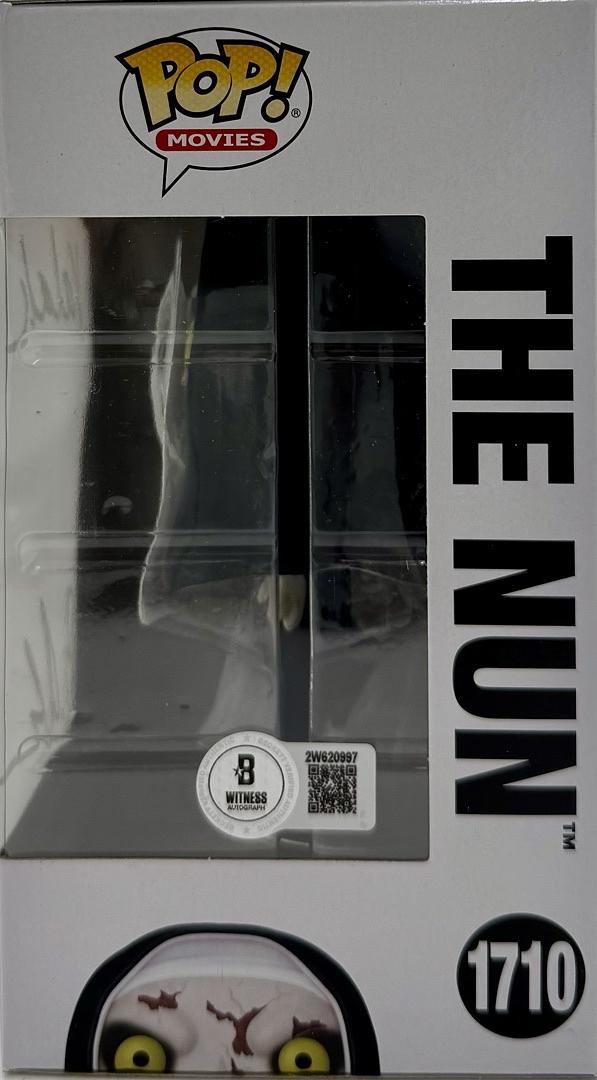 Bonnie Aarons Signed Funko Pop #1710 (The Nun)  - Beckett COA