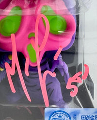 Matthew Lillard Signed Funko Pop #1607 Ghost Face Blacklight Variant (Scream) - OC Celebrity Marketing #02