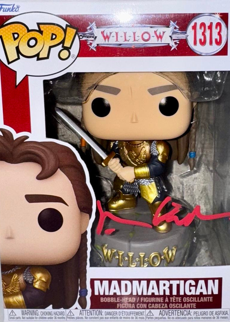 Val Kilmer Signed Funko Pop #1313 "Madmartigan" (Willow) - Celebrity Authentics